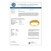 Image 2 : 1.50 CTW Yellow Sapphire Ring 14K Yellow Gold - REF-36H9A - 11361