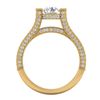 Image 4 : 2 CTW VS/SI Diamond Micro Pave Ring 18K Yellow Gold - REF-290W9F - 36949