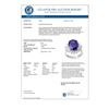 Image 2 : 8.03 CTW Tanzanite & Diamond Ring 18K White Gold - REF-308W9F - 10429