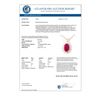 Image 2 : 1.90 CTW Ruby & Diamond Pendant 14K Rose Gold - REF-32N8Y - 13974