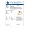 Image 3 : 0.22 CTW Ruby & Diamond Ring 10K Yellow Gold - REF-13H3A - 13847