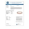 Image 2 : 12.75 CTW Ruby Bracelet 14K Rose Gold - REF-150T4M - 11691