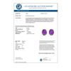 Image 3 : 5 CTW Amethyst Designer Inspired Solitaire Stud Earrings 14K Rose Gold - REF-25H8A - 21648