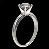 Image 4 : 1.50 CTW Certified H-SI/I Quality Diamond Solitaire Engagement Ring 10K White Gold - REF-400M2H - 32