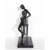 Image 7 : Pearl Lamberg, Nude on Chair, Bronze Sculpture