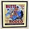 Image 1 : Butte Montana Rodeo Poster