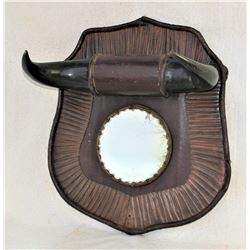 Buffalo Horn Plaque