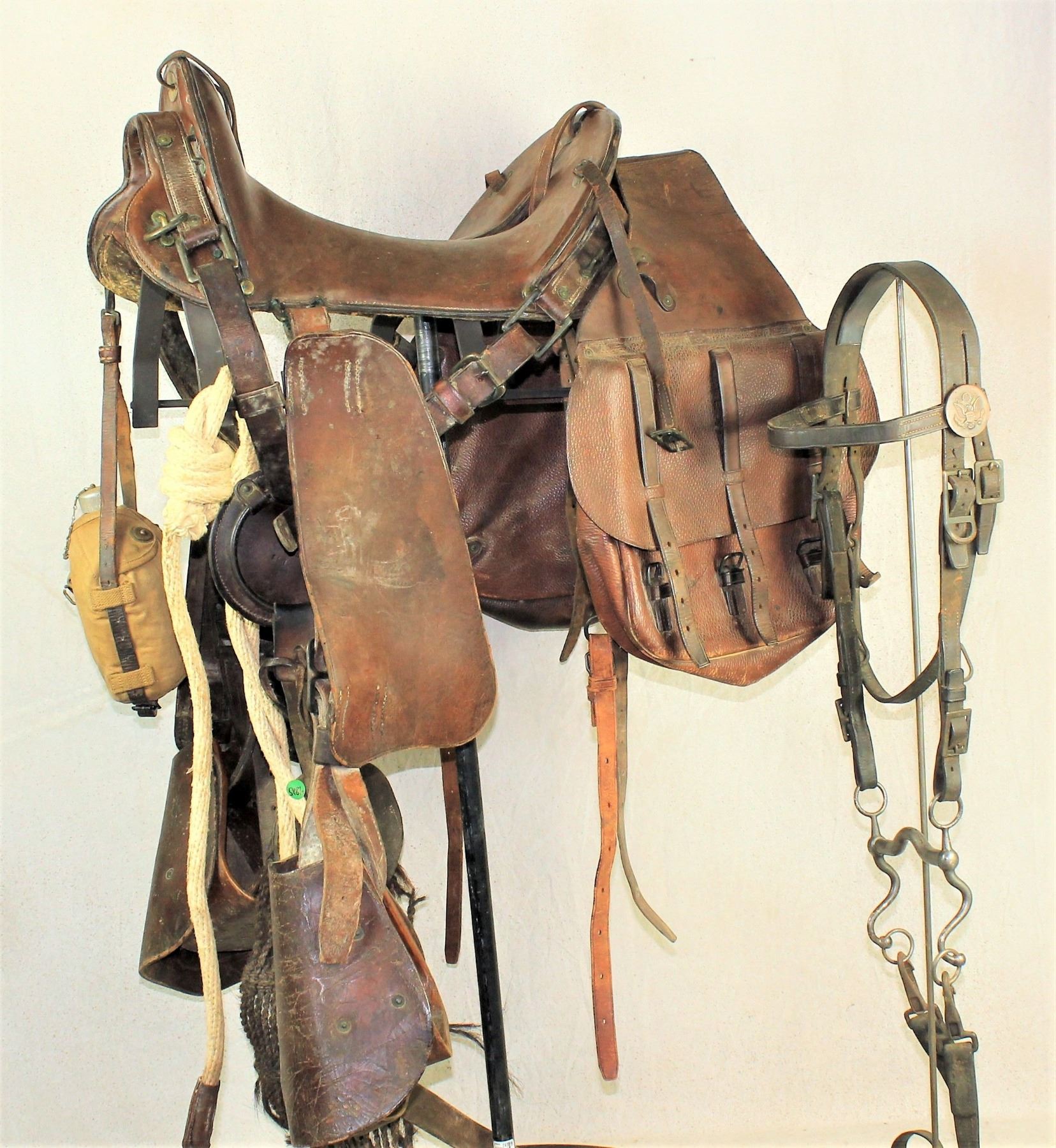 U.S. Cavalry Saddle and Gear
