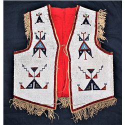 Sioux Beaded Vest