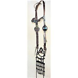 Navajo Silver Bridle