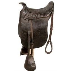 Confederate Officers Saddle