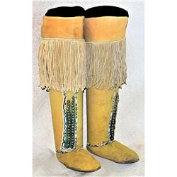 Comanche Knee High Moccasins