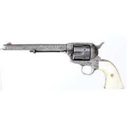 Engraved Colt SAA Revolver