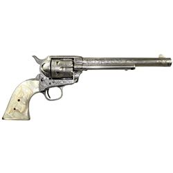 Engraved Colt SAA Revolver