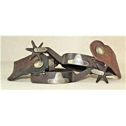 Inside Marked Crockett Spurs