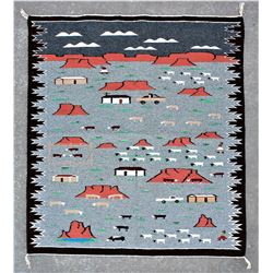 Pictorial Navajo Weaving