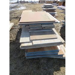 Some misc ¾’’ 8’x30’’ forms used