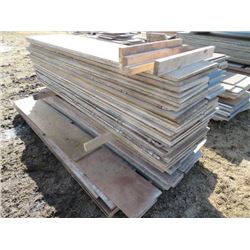 50 - ¾’’ 8’x12’’ plywood