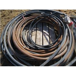 Pallet of plastic hose 100 ft 1’’ and more