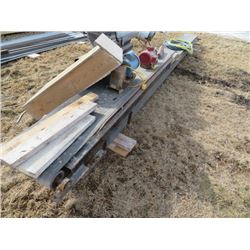 20ft dirt conveyor w/ angle drive gear box and electric motor
