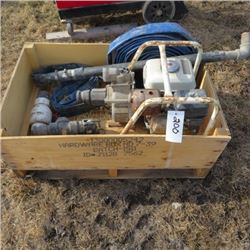 Honda 2" water pump some hose