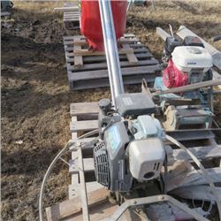 Honda 6hp Bartel concrete trowler