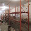 Image 1 : Orange commercial shelving 3 units x 8ft = 24ft