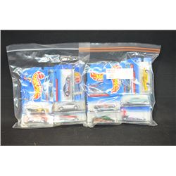 2 Bags of Hot Wheels (Approx.10)