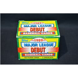 1989 ML Debut Baseball Cards