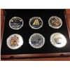 Image 2 : 2016 Coloured  Big Coin Series - 6 Coin Set - Each Coin is 5 oz. Fine 99.9% Silver!  … *SOLD OUT FRO