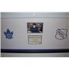 Image 2 : Johnny Bower - Toronto Maple Leafs Autographed Jersey Custom Framing