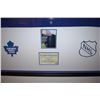 Image 2 : Mats Sundin - Toronto Maple Leafs Autographed Jersey Custom Framing