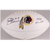 Image 1 : Joe Theismann Signed Redskins Logo Football Inscribed "1983 NFL-MVP" (JSA Hologram)
