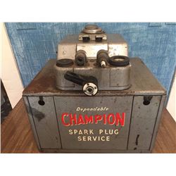 Vintage Champion Spark Plug Cleaner