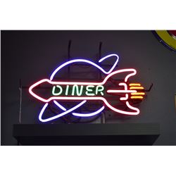 Vintage Neon "DINER" Light