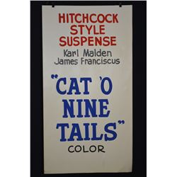 Vintage Movie Poster - CAT O NINE TAILS - (Circa 1971)