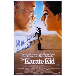 Ralph Macchio Signed "The Karate Kid" 11x17 Photo Inscribed "Karate Kid" (Legends COA)