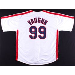 Charlie Sheen Signed Indians "Major League" Ricky Vaughn Wild Thing Jersey (JSA COA)
