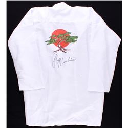 Ralph Macchio Signed "Karate Kid" Uniform Shirt (JSA COA)