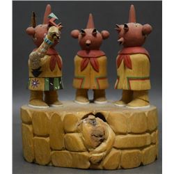 HOPI KACHINA SCENE (MOENKOPI)