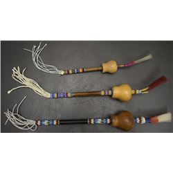 THREE PLAINS PEYOTE RATTLES