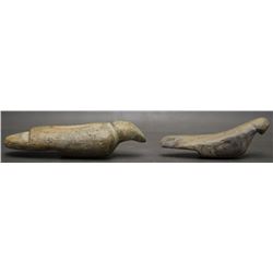 TWO PUEBLO STONE FETISHES