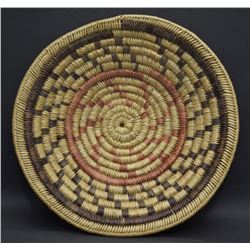 NAVAJO BASKETRY TRAY (BLACK)