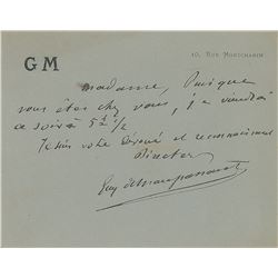 Guy de Maupassant