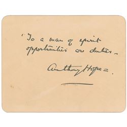 Anthony Hope