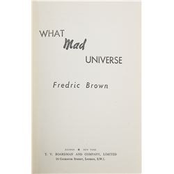 Science Fiction: Brown and Pohl