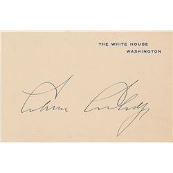 Calvin Coolidge