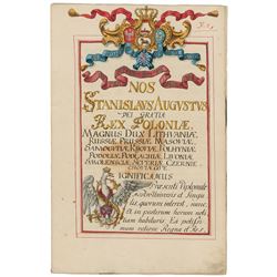 King Stanislaw II August