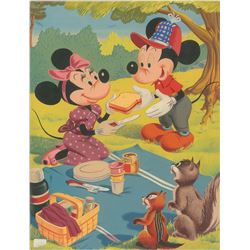 Disney Studios: Mickey and Minnie Artwork