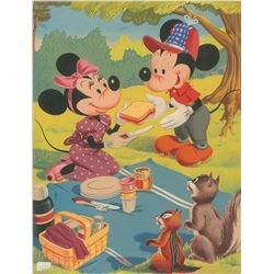 Disney Studios: Mickey and Minnie Artwork